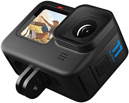 GoPro Hero11 црна - водоотпорна акциони камера со 5,3K видео, 27MP фотографии, сензор 1/1,9 , стриминг во живо, веб -камера, стабилизација