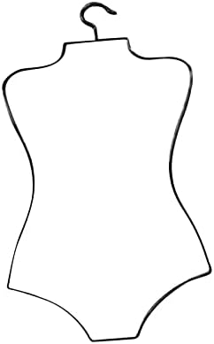 Qianly метална жица облик на тело за пливање за пливање девојки, организатор на плакари, складирање на облека за пливање Трајни