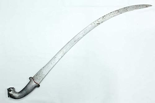 Раџански скапоцени камења рачно изработен меч стар челик сечило оригинално старо челик животинско тигар рачка за лице
