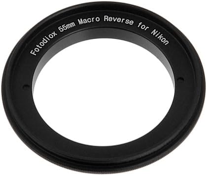 Fotodiox RB2A 55mm Filter Thread Lens, Macro Reverse Ring Camera Mount Adapter, for Nikon D1, D1H, D1X, D2H, D2X, D2Hs, D2Xs, D3, D3X, D3s,