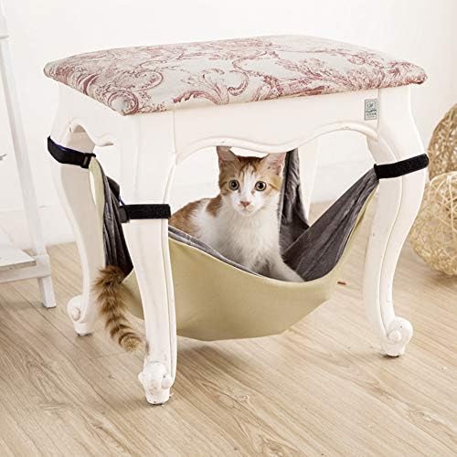 Шанри Мачка Хамак, 3 бои Трајни миленичиња мачка што висат кревет, прекрасно лесен за инсталирање на животни за домашни кучиња мачки