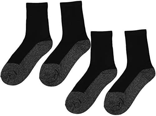 Загреани чорапи за мажи жени кои се полнат со миење садови 2pary Спортски компресивни чорапи постојана температура загреана