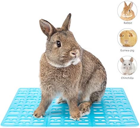 Niteangel 2 парчиња зајаци играчки нозе душеци за кафез, доаѓаат со 4 фиксни јазичиња