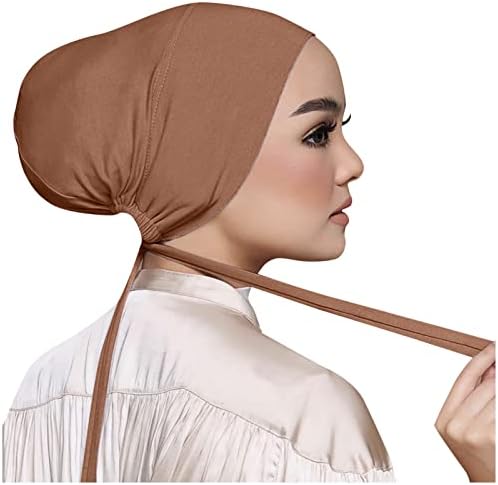 Tunkence Муслимански турбани за жени поттикнуваат хиџаб капа Муслимански турбани за жени хиџаб Подвлечете го капачето за хиџаб за