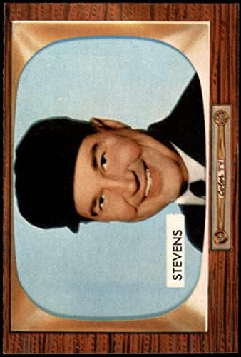 1955 Bowman 258 John Stevens umpire NM/Mt umpire