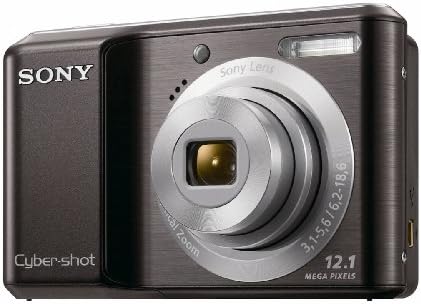 Sony DSC-S2100 12.1MP дигитална камера со 3x оптички зум со дигитална стабилна стабилизација на сликата и 3,0 инчи LCD