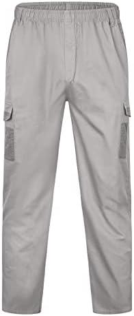 Мажи џемпери спортски панталони јаже јаже олабавување на половината цврста боја лабава спортска машка вежбање во џеб