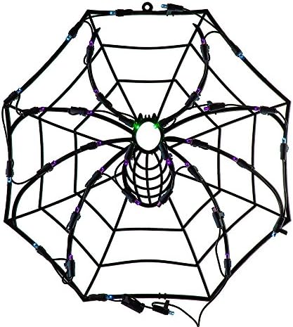 Декорација на пајакот на пајакот на Курт Адлер УЛ со 35 светлина