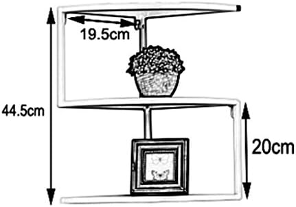 Метална железна полица полица за висина дневна соба спална соба како полица за складирање на полица Дизајн на wallидна декорација