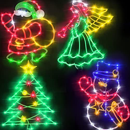 Декорации за силуети за Божиќни прозорец Trwymz
