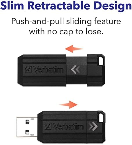 Дословно 32GB PinStripe ПОВЛЕКУВА USB 2.0 Флеш Палецот Диск Со Микробан Антимикробни Заштита На Производот-3pk-Црна