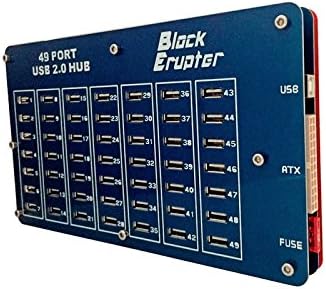 Блокирајте го Erupter 49 Port USB 2.0 центар 110/220V ATX