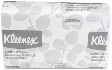 Кленекс Слимфолд крпи за рака, бели, 90/пакувања, 24 пакувања/картон, продадени како 1 картон