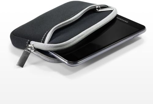 Case Boxwave Case компатибилен со Sony Xperia Z3 - Softsuit со џеб, мека торбичка Неопрена покривка на ракав Зипер џеб за Sony