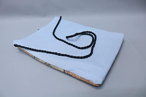 Рачно изработена торба за килими со перница Сарикаја, најдобар подарок за неа, ткаена торба, торба за шминка, торба со рамо килим,
