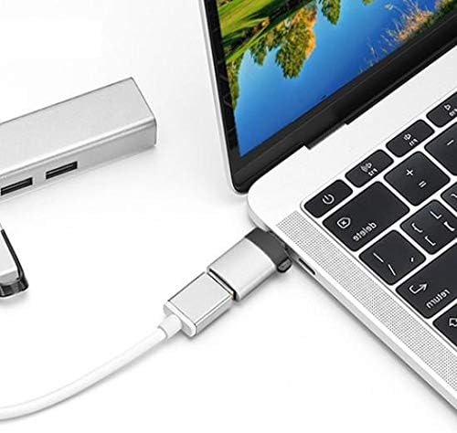 Boxwave Кабел Компатибилен Со Acer TravelMate P2-USB-C До Портчангер, USB Тип-C OTG USB Пренослив Приврзок За Клучеви За Acer TravelMate