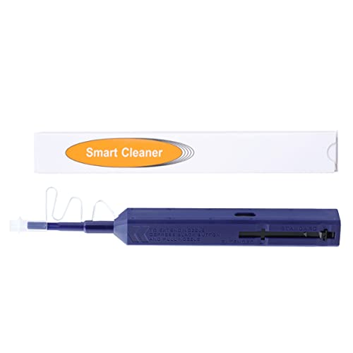 Чистач на влакна Eardion, пенкало за чистење на оптички влакна за конектори од 1,25 mm LC/MU со чистење 800+ - чистач на лице на влакна