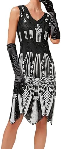 Фустани од тиква За Жени Секси Женски Гроздобер Фустан Секси Фустан Без Ракави Фустан Од 1920-тите