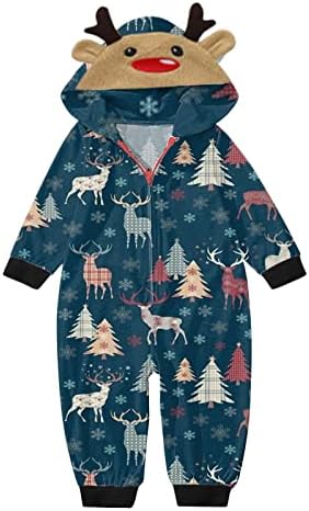 Семејни Божиќни пижами 2022 Класичен печатен качулка за скокање со куќишта за одмор Семејство пижами деца пижами карирани панталони за семејство