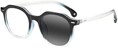 Sightperk Бифокална овална рамка фотохромички анти-УВ леќи за читање очила