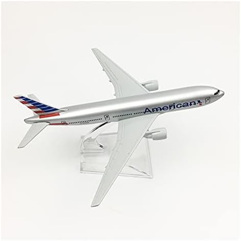 Модели на авиони 16см модел на авион погоден за B777 Die Cast Metal Airplane Model Пластичен авион комплет Минијатурен модел Колекционерски