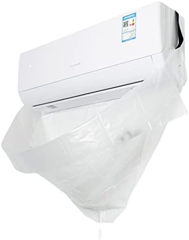 WXFKLDJ Wallид монтиран водоотпорен капакот за чистење, чиста за миење на прашина за чиста заштитник торба за климатик 1p-2p