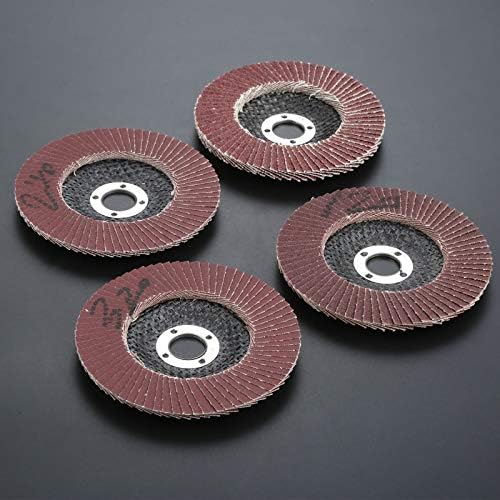 Абразивни алатки за полирање 1 парчиња меленици за мелење дискови од 100мм Агол мелница за пескарење дискови Абразивна алатка 80/120/240/320 решетка