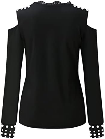 Џемпер за жени плус големина Туника блуза V-вратот обична маица со патент лабава маици блузи врвови едноставна дневна облека