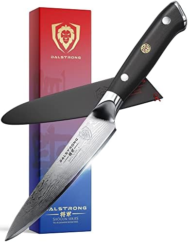 Далстронг Шогун Серија 9.5 Готвач Нож Во Комплет со 6 Комунални нож &засилувач; 3.5 Спарување Нож