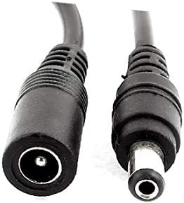 X-gree 30mm должина DC конектор за напојување со женски продолжен кабелски конектор 8 парчиња (Conector de alimentación de cc de 30