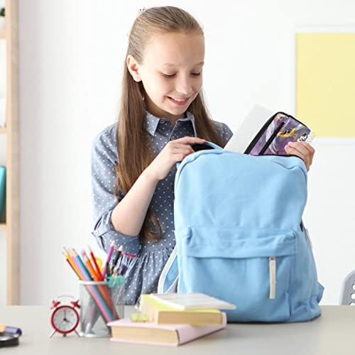 Фазан цветни моливчиња кутии за кутии за пенкало тинејџери за канцелариски држач за чанти сочинуваат торбичка за торбичка за