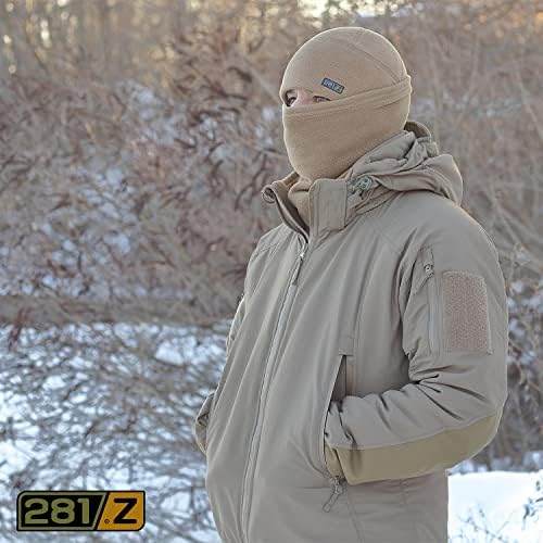 281z Поларт Флее Зимска топлина капаче за череп - Воен тактичко пешачење на отворено спорт - капаче за гледање капачиња за бенеи
