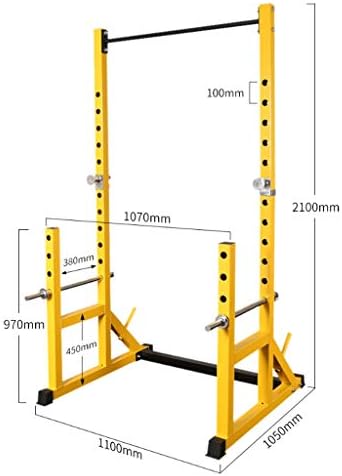 Piaoling Fitness Power Rack полу-рамка Squat Rack Barbell Stand Squat опрема фитнес опрема мултифункционална мрена костум за домаќинства кафези