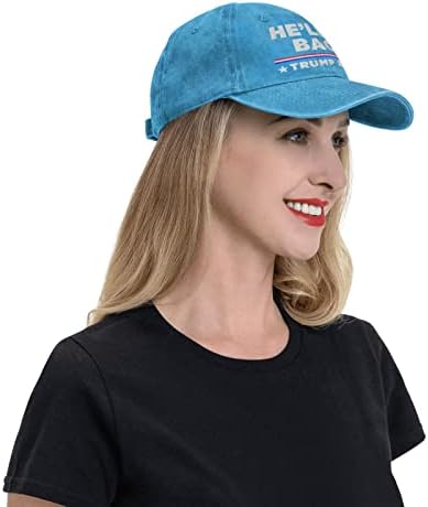 GHBC да се врати Трамп 2024 возрасни бејзбол капа жена Snapback капа прилагодлива каубојска капа