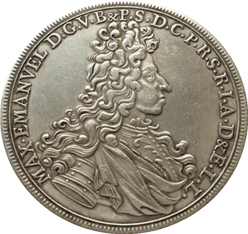 1694 германски монети бакарни сребрени антички монети монети колекција за ракотворби што може да се разнесени