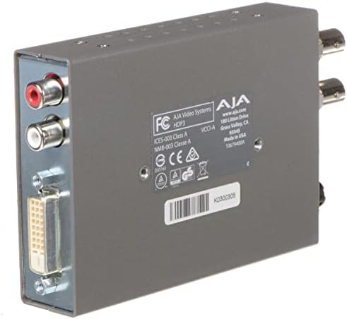 Aja HDP3 3G-SDI до DVI-D и аудио конвертор