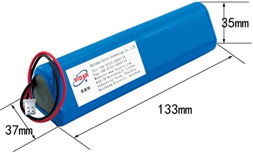 Пакет Литиум - Јонски Батерии на Полнење-ВИДАР 3.7 V 20400MAH Пакет Ли-Јонски Батерии Со Висок Капацитет СО JST PH2. 54/2p Приклучок За Електроника,
