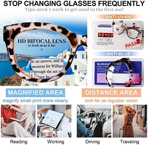 КОБИЛА АЗУРО Преголеми Бифокални Очила За Читање Жени Сина Светлина Што Ги Блокира Читателите 1.0 1.25 1.5 1.75 2.0 2.25 2.5 2.75 3.0 3.5