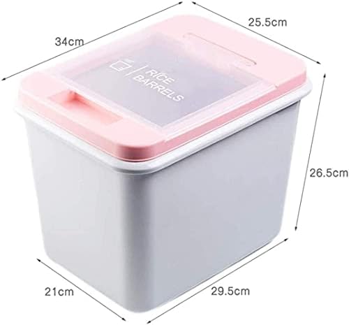 контејнери за складирање житни култури контејнер за Складирање кутија За ориз Кујна Запечатена Кофа За Ориз Кофа За Складирање Пластична Кутија За Домаќинство Пл?