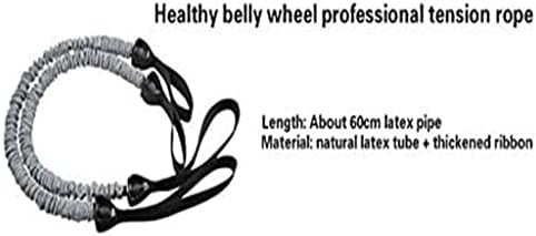 Kfjbx ленти за отпорност на латекс еластични ленти фитнес вежба јога цевки влечете јаже цевки домашна салата опрема за тркала за ролери