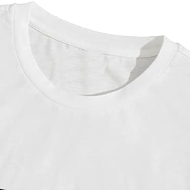 Форнс машка 2 парчиња облека за графички маички за печатење шорцеви за патеки поставени бели цветни l