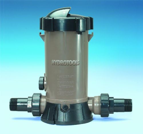 Hydrotools By Swimline 8750 Super Prepium In-line Automatic Chlore Fooder Chlorinator Прилагодлив излез 9,0 lbs капацитет | Универзална