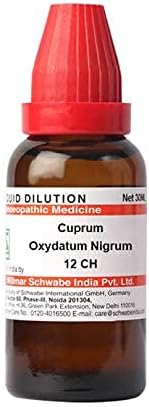Д -р Вилмар Швабе Индија cuprum oxydatum nigrum разредување 12 ch шише од 30 ml разредување
