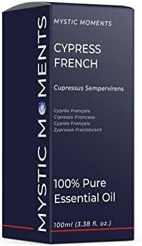 Мистични моменти | Кипар француско есенцијално масло 100 мл - чисто и природно масло за дифузери, ароматерапија и масажа мешавини вегански ГМО бесплатно