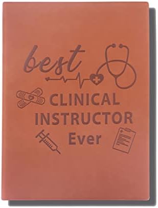 Клинички инструктор Подароци за тетратка за прецептор за жени мажи Машки медицински сестри подароци Клинички инструктор Благодарност
