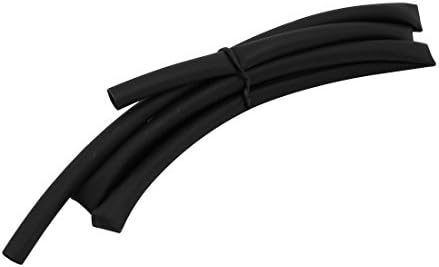 Аексит 1м 0,24in Електрична опрема Внатрешна диа полиолефин антикорозивна цевка црна за жица за слушалки