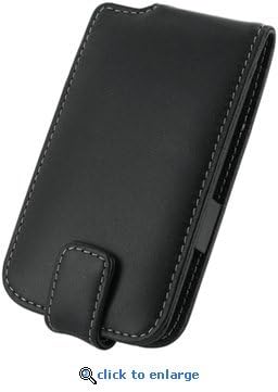 Монако Флип Тип Црна Кожа Покритие Случај Со / Одвојува Ремен Клип За Веризон HTC неверојатна 2 /S 6350