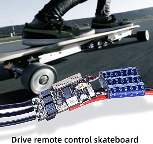 Plipsky VESC 4.12 Контролер на електрична брзина за електричен скејтборд мотор, е-скутер, додатоци за делови од Ebike ESK8 DIY