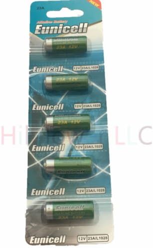 Hillflower 100 PIECTION 23A A23 MN21 GP23 23 23ae картичка 0% Меркур 0% Hg 12V долго траење Алкална батерија