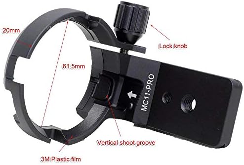 Јака за леќи за монтирање на прстенот за стативи компатибилни со Canon EF-E Sigma MC-11 Mount Converter Lens Adapter Ring, Lans Holder Holder